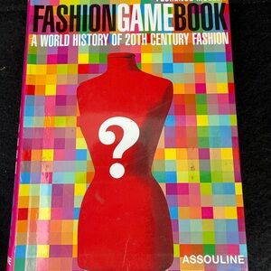 Assouline Fashion Game Book — Multicolor with Red Mannequin